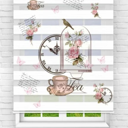 پرده زبرا آشپزخانه