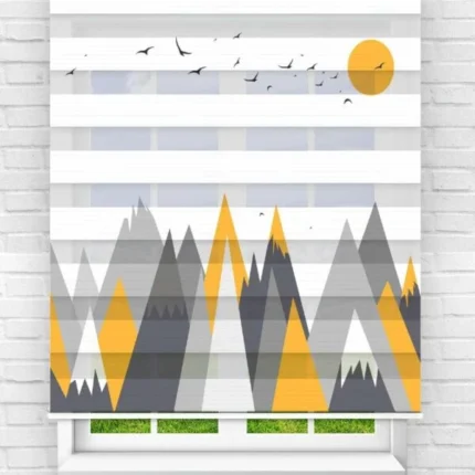 پرده زبرا سه بعدی