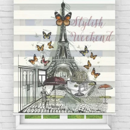 پرده زبرا سه بعدی